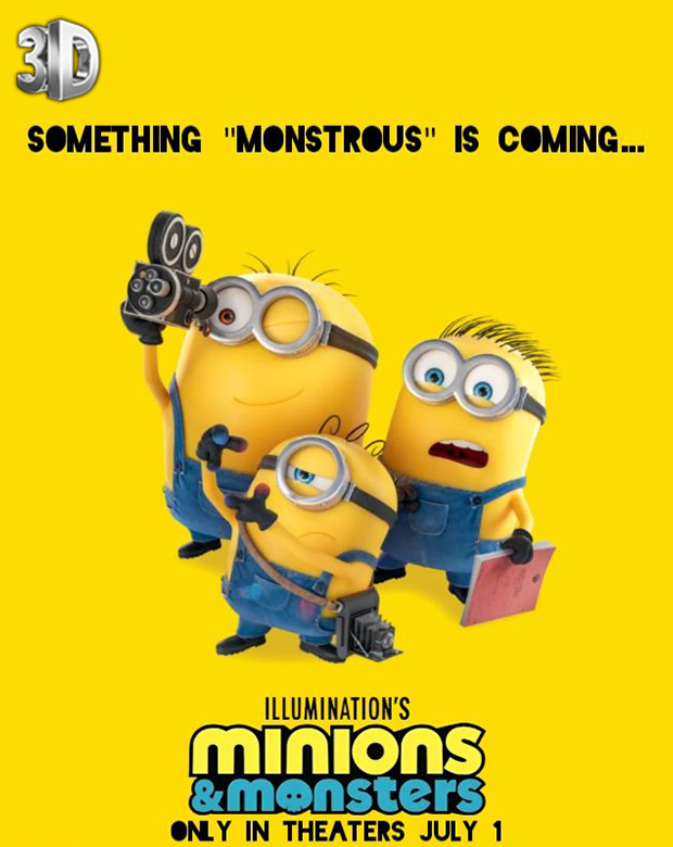 3D : Minions & Monsters